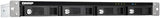 QNAP TR-004U-US 4-bay 1U Hard Drive Enclosure Direct Attached Storage (Das) with Hardware RAID USB 3.0 Type-C