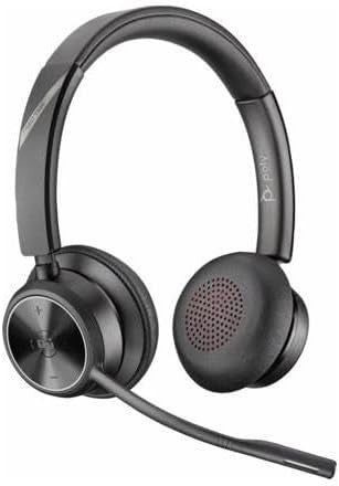 Poly 783N3AA#ABA Savi 7320 Stereo Microsoft Teams Certified DECT 1920-1930 MHz Top, Noise Cancelling Microphone