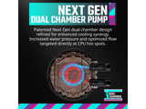 Cooler Master MasterLiquid 360 ATMOS ARGB 120mm 4-Pin PWM 2500RPM AIO Liquid Cooler - Black (MLX-D36M-A25PZ-R1)