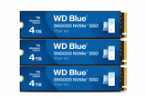 WD 4TB WD Blue SN5000 NVMe Internal Solid State Drive SSD - PCIe Gen 4.0, M.2 2280, Up to 5,500 MB/s (Pack of 3)