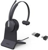 Yealink 1208702 BH70 Mono with Stand Wireless Headset with Mic for Work, Bluetooth Headphone Teams Certified USB C/A