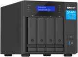 QNAP Ultra-High Speed 4 Bay NAS. Intel Pentium Gold G7400  Processor, 8GB DDR4 RAM, HDMI 1.4b, 250W PSU TVS-H474-PT-8G-US