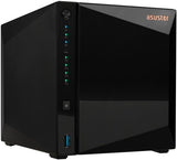 Asustor Drivestor 4 Pro Gen2 4 Bay NAS, Quad-Core 1.7GHz CPU, 2.5GbE Port, 2GB DDR4 - Diskless (AS3304T v2)