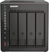 QNAP TS-453E-8G-US 4-Bay NAS  Intel Celeron 4-Core J6412, onboard 8GB RAM, 2 x 2.5GbE,2 x M.2 PCIe Gen 3 Slots