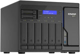 QNAP TS-H886 8-Bay NAS, QuTS hero Xeon D-1622 2.6GHz, 16GB ECC RAM,4 x 2.5GbE,M.2 NVMe Gen3 x4 port x2
