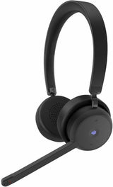 Lenovo 4XD1M80020 Wireless VoIP Headset Teams Certified, Noise-Canceling Mic, Bluetooth 5.3 Multipoint, USB-A Receiver