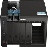 QNAP TS-453E-8G-US 4-Bay NAS  Intel Celeron 4-Core J6412, onboard 8GB RAM, 2 x 2.5GbE,2 x M.2 PCIe Gen 3 Slots