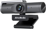 AVerMedia PW515 4K Ultra HD Autofocus Webcam with Microphone, High & Low Light Capabilities, 100° Wide FoV,  PC/Mac