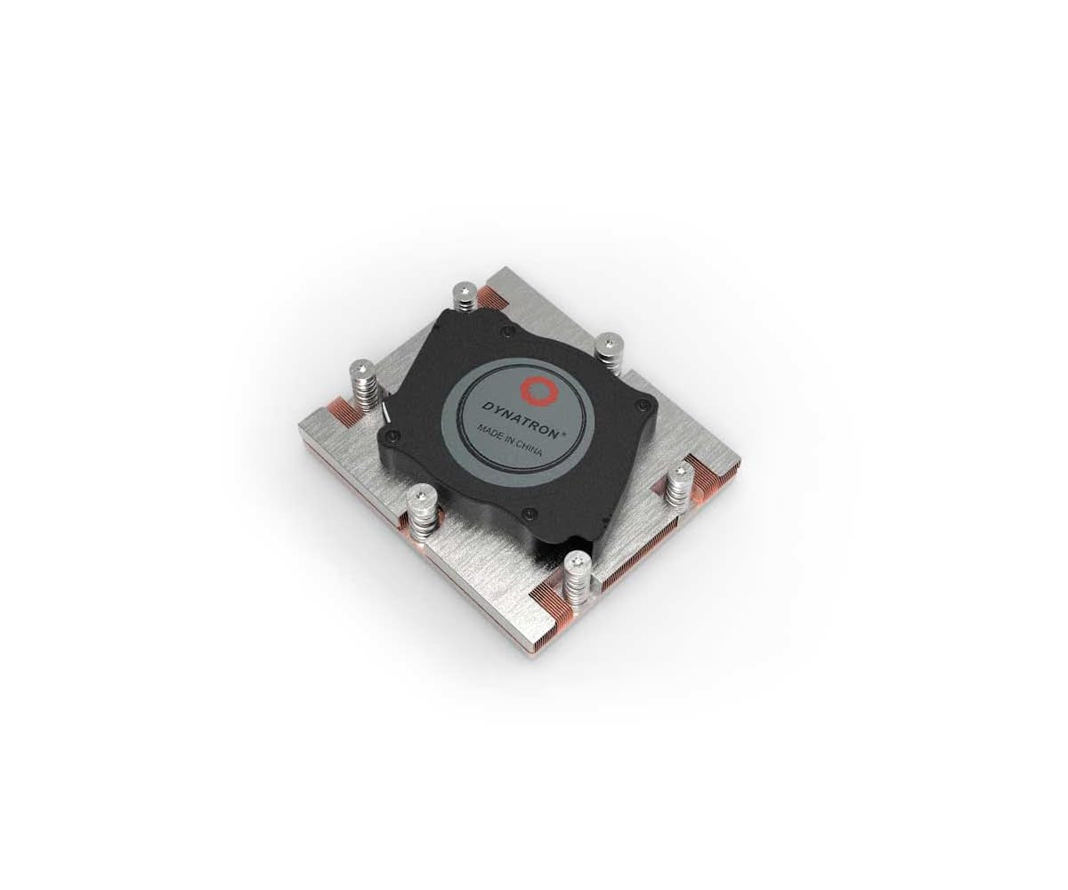 Dynatron J21 Copper CPU 1U Heatsink and Blower for AMD Socket SP7