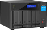 QNAP Ultra-High Speed 6 Bay NAS. Intel Core i3-12100 4C/8T, 16GB  DDR4 RAM, HDMI 1.4b, 250W PSU TVS-H674-i3-16G-US