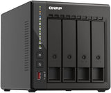 QNAP TS-453E-8G-US 4-Bay NAS  Intel Celeron 4-Core J6412, onboard 8GB RAM, 2 x 2.5GbE,2 x M.2 PCIe Gen 3 Slots