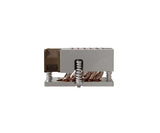 Dynatron J23 Aluminum Base with Copper Heat Spreader 2U CPU Heatsink and Blower for AMD Socket SP7