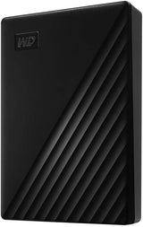 WD 4TB My Passport Portable External Hard Drive with backup software and password protection, Black - WDBPKJ0040BBK-WESN