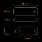 SK Hynix Tube T31 1TB Stick Type SSD with DRAM, up to 1000MB/s, USB-A 3.2, Compatible with PS5, Xbox SKHSU3-001T-R1GB00