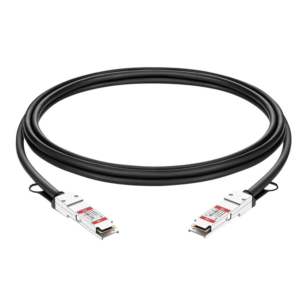 NVIDIA Certified DGX Spark Stacking Cable QSFP/CX7, QSFP to QSFP112, 32AWG, 400mm (1.3ft), LSZH