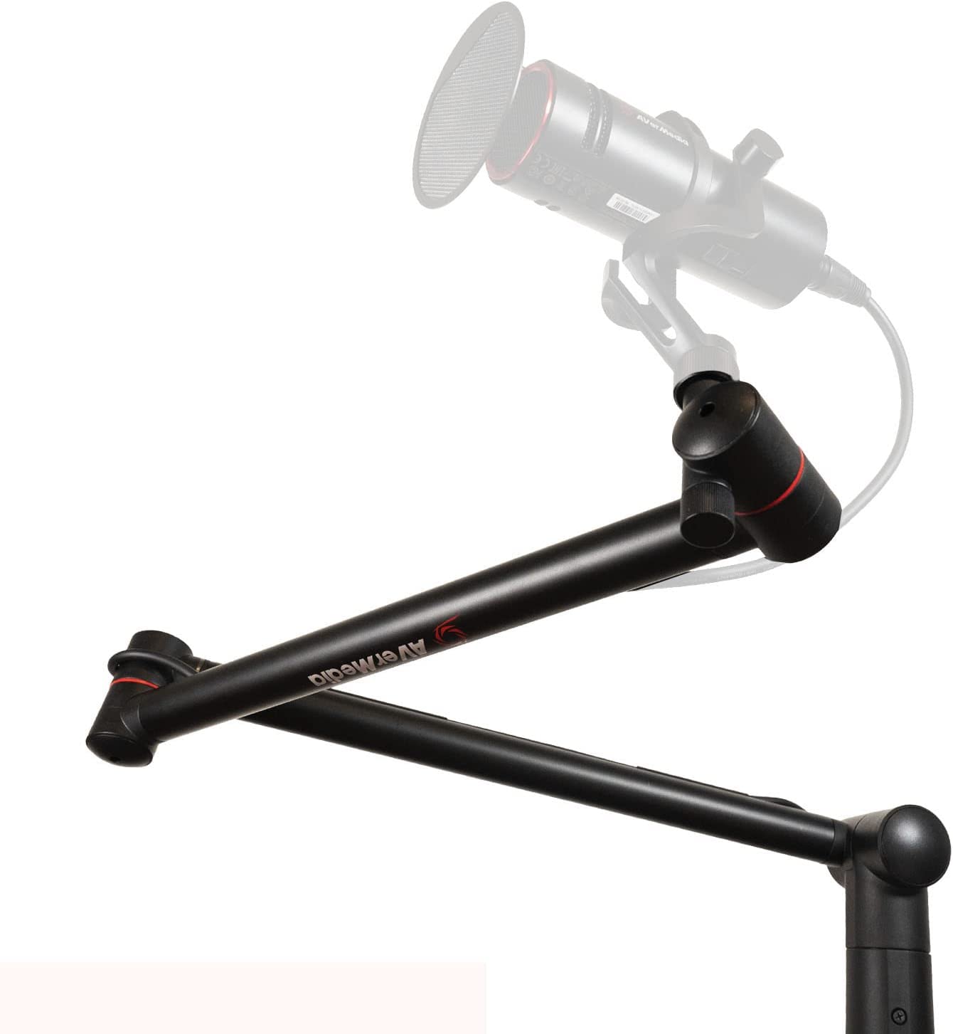 AVerMedia BA311 Live Streamer ARM - Premium Broadcasting Boom Arm, Desk Clamp, 5/8" Thread & 1/4" Thread Adapter