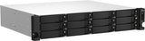 QNAP 2U 8-bay short depth rackmount NAS, Intel Celeron N5095 4C/4T, 8GB RAM On-Board, Redundant PSU TS-864EU-RP-8G-US