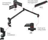 AVerMedia BA311 Live Streamer ARM - Premium Broadcasting Boom Arm, Desk Clamp, 5/8" Thread & 1/4" Thread Adapter