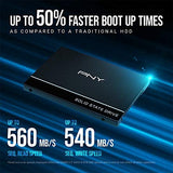 PNY CS900 500GB 3D NAND 2.5" SATA III Internal Solid State Drive (SSD) SSD7CS900-500-RB