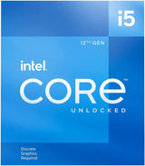 Intel Core i5-12600KF Processor (12th Gen) 10-Core 2.8GHz LGA1700 125W Desktop CPU BX8071512600KF