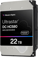 WD WUH722422ALE6L4 Ultrastar DC HC580 22TB SATA 6Gb/s 512e RPM 7.2K 3.5 Hard Drive Original