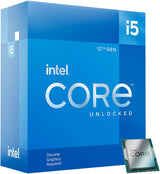 Intel Core i5-12600KF Processor (12th Gen) 10-Core 2.8GHz LGA1700 125W Desktop CPU BX8071512600KF