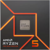 AMD Ryzen 5 7600 Processor 6-Core 3.8GHz AM5 65W w/ 12-Thread Unlocked Desktop CPU 100-100001015BOX