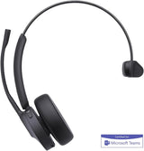 Yealink 1208702 BH70 Mono with Stand Wireless Headset with Mic for Work, Bluetooth Headphone Teams Certified USB C/A