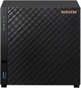 Asustor AS1204T Drivestor 4 Gen 2 ,4 Bay NAS, Quad-Core 1.7GHz CPU, 2.5GbE Port, 1GB DDR4, Three USB 3.0 (Diskless)