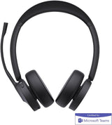 Yealink 1208701 BH70 Dual with Stand  Wireless Headset with Mic for Work, Bluetooth Headphone Teams Certified USB C/A
