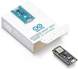 Arduino ABX00070 Nano 33 BLE Sense Rev2 w/ Headers, AI Microcontroller ,Bluetooth, Wearables,Gesture &Voice Recognition