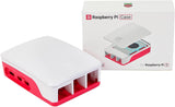 Raspberry Pi Active Cooling PWM Fan Protection, Inbuilt fan case, Red-White SC1159