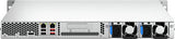 QNAP 1U 4-bay short depth rackmount NAS, Intel Celeron N5105/N5095 4C/4T, 8GB RAM On-Board, Single PSU TS-464eU-8G-US