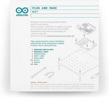 Arduino AKX00069 Official Starter Kit Beginners Build Connected Projects Easily, Educational Technology Learning Coding