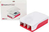 Raspberry Pi Active Cooling PWM Fan Protection, Inbuilt fan case, Red-White SC1159