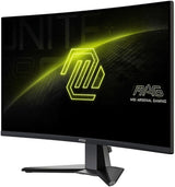 MSI 27-inch 1920 x 1080 (FHD) Curved Monitor, 280Hz, HDMI, DisplayPort, VGA Port, VESA Mountable, Speaker (Black) MAG 276CXF