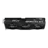 PNY NVIDIA GeForce RTX 5070 Triple Fan Graphic Card - 12 GB GDDR7 - PCIe 5.0 x16 - 250 W VCG507012TFXPB1