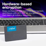 Crucial BX500 4TB 3D NAND SATA 2.5-Inch Internal SSD, up to 540MB/s Solid State Drive CT4000BX500SSD1