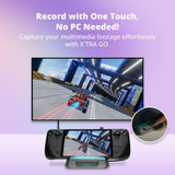 AverMedia X'TRA Go Capture Dock handheld records up to 4K 30 FPS or 1080p 120 FPS, HDMI (White) GC515 White