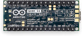 Arduino ABX00070 Nano 33 BLE Sense Rev2 w/ Headers, AI Microcontroller ,Bluetooth, Wearables,Gesture &Voice Recognition