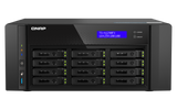 QNAP TS-H1290FX-7302P-256G-US 12-Bay all-flash desktop NAS, AMD EPYC 7302P (up to 3.2GHz),256GB ECC RAM, 2 x 2.5GbE