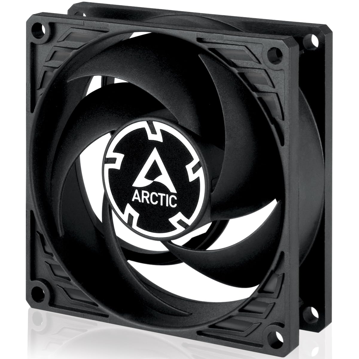 ARCTIC ACFAN00286A P8 Max High-Performance 80 mm case Fan, PWM Controlled 500-5000 RPM, Double Ball Bearing - Black