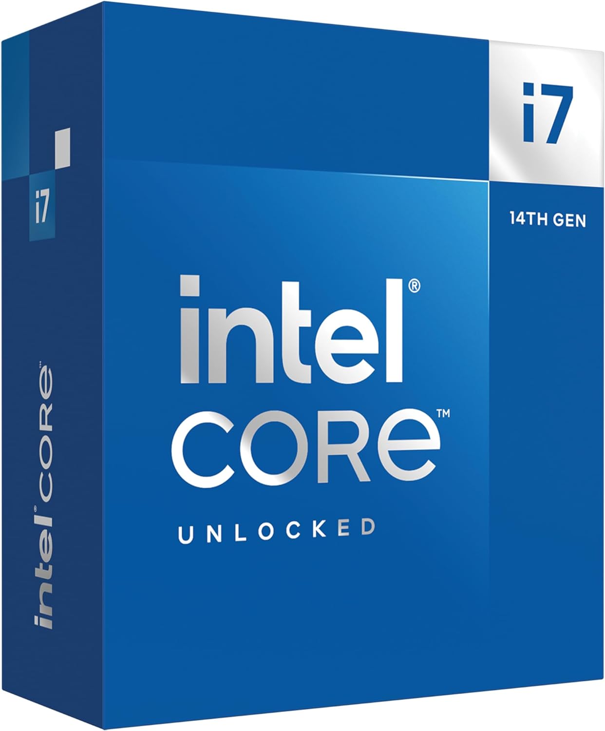 Intel Core i7-14700K Processor (14th Gen) 20-Core up to 5.6GHz LGA1700 125W Desktop CPU BX8071514700K