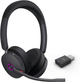 Yealink 1208714 WH68 Hybrid DECT&Bluetooth Wireless Headset Active Noise Cancellation Dual Ear Zoom, Teams Certified