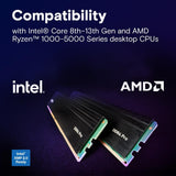 Crucial CP2K32G4DFRA32A Pro 64GB DDR4 RAM Kit (2x32GB), 3200MHz (or 3000MHz or 2666MHz) Desktop Memory