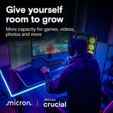 Crucial CT2000T710SSD5-01 T710 PCIe Gen5 NVMe 2TB SSD Heatsink,Up to 14,900 MB/s,Solid State Drive,Includes 1Mo Adobe CC