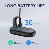 Yealink 1208652 Bluetooth Office Wireless Headset with Charging Case, Noise Canceling, Works with Teams, Zoom (BH71 Pro)