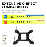 TRYX L-P240L-AM2M-G0K PANORAMA SE 240 ARGB 240mm AIO Rotatable MOLED Curved Screen 3D Cooler Asetek Adela - Black