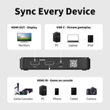 AVerMedia GC311G2 StreamLine MINI Capture Card -4K60 HDR Passthrough, 1080p60 Video Record, Ultra-Low Latency Streaming