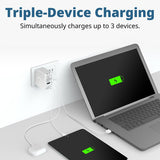 AverMedia Core Go Portable Charger Steam Deck Dock, Fast Charging USB C Hub, Compatible w/ iPhone, iPad, Laptop, PC Gaming (BLACK) GC313BLACK